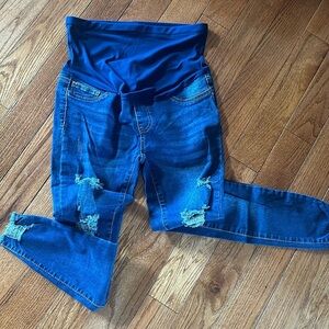 Maternity jeans size small